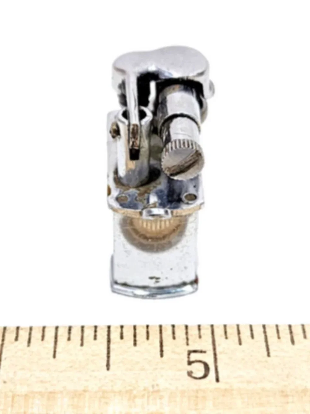 Antique Vintage Mini Lift Arm Keychain Lighter CONTINENTIAL N.Y. Made In Japan - Picture 9 of 10